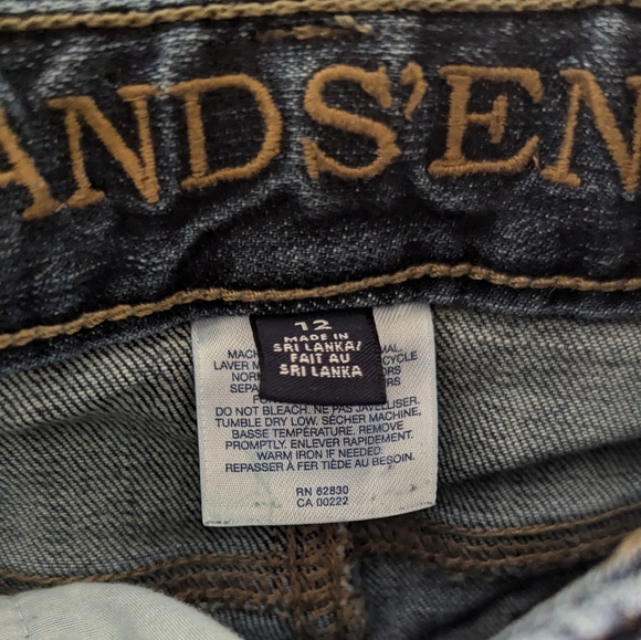 Land's End Boot-cut Jeans, size 12 - Picture 5 of 6